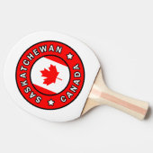 Saskatchewan Kanada Tischtennis Schläger (Seitenansicht)