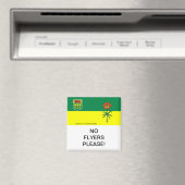 Saskatchewan Keine Flyer Bitte mailen Box Magnet (In Situ (Geschirrspüler))