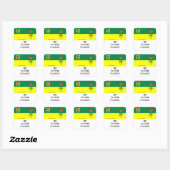 Saskatchewan Keine Flyer Bitte Postfach Sticker (Blatt)