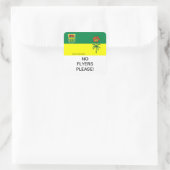 Saskatchewan Keine Flyer Bitte Postfach Sticker (Tasche)