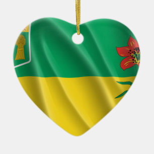 SASKATCHEWAN KERAMIK ORNAMENT