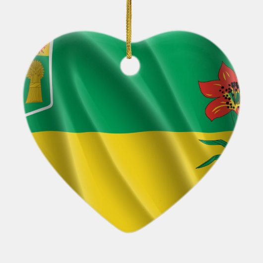SASKATCHEWAN KERAMIK ORNAMENT (Hinten)