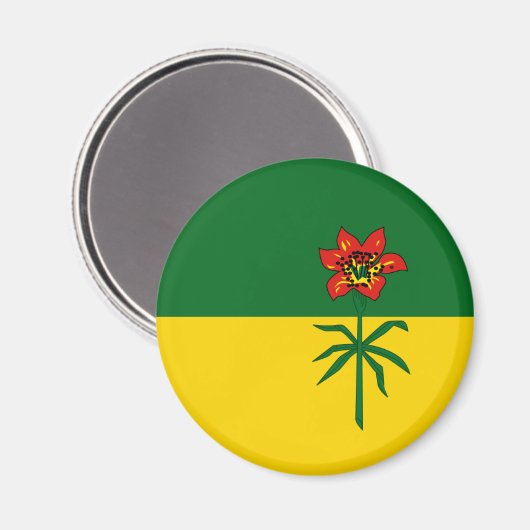 Saskatchewan Magnet (Vorderseite/Rückseite)