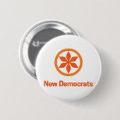 Saskatchewan New Democratic NDP Logo Button (Vorne & Hinten)