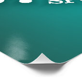 Saskatchewan Pike Fishing Poster (Ecke)