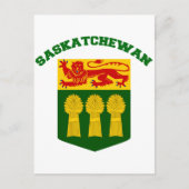 SASKATCHEWAN POSTKARTE (Vorderseite)