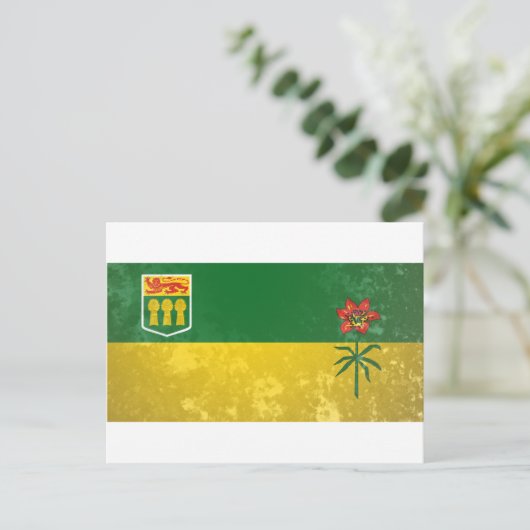 Saskatchewan Postkarte (Stehend Vorderseite)