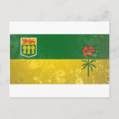 Saskatchewan Postkarte (Vorderseite)