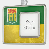 Saskatchewan Rahmen-Ornament Silber (Links)