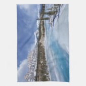 Saskatchewan River Crossing Geschirrtuch (Vertikal)