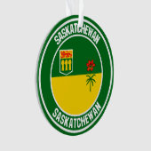 Saskatchewan Round Emblem Ornament (Vorderseite)
