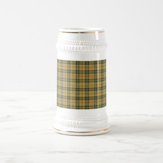 Saskatchewan Tartan Bierglas (Mittel)