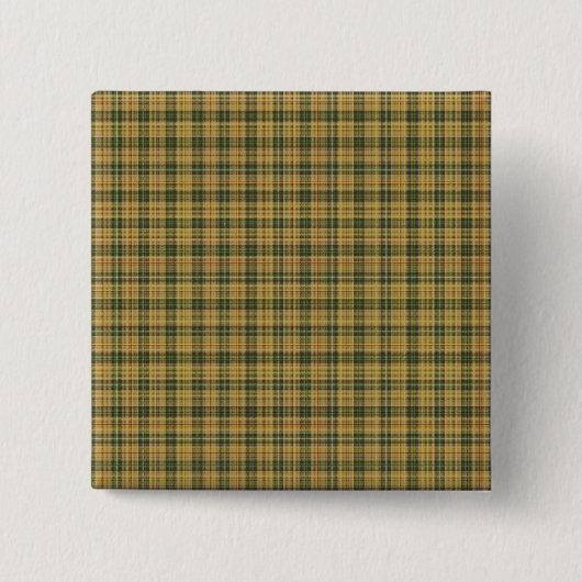 Saskatchewan Tartan Button (Vorderseite)