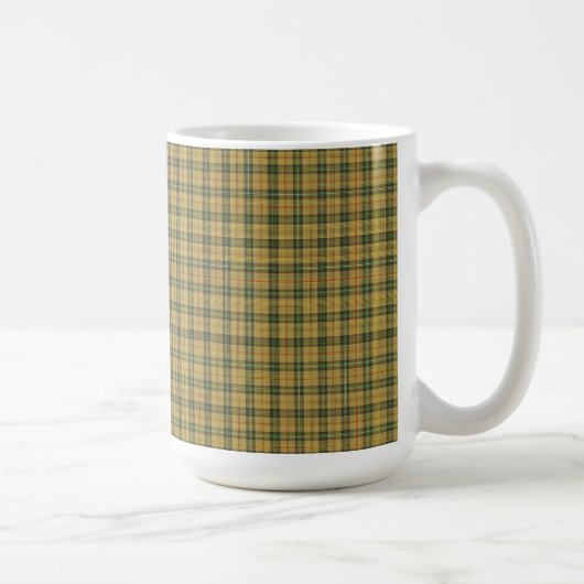 Saskatchewan Tartan Kaffeetasse (Rechts)