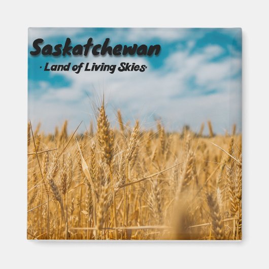Saskatchewan Wheat Field Magnet (Vorne)