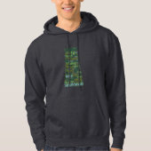 Saskatchewan-Wort-Shirt Hoodie (Vorderseite)