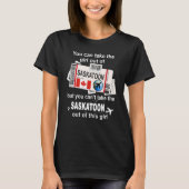 Saskatoon Boarding Pass  Saskatoon Girl  Saskatoon T-Shirt (Vorderseite)