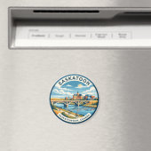 Saskatoon Kanada Magnet (In Situ (Geschirrspüler))