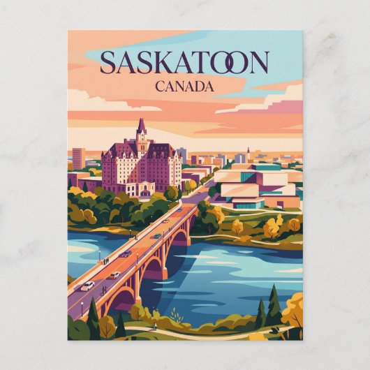 Saskatoon Kanada Postkarte (Vorderseite)