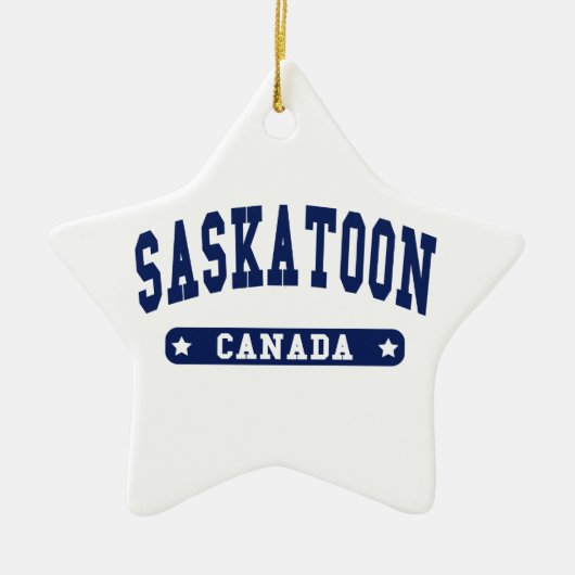 Saskatoon Keramik Ornament (Vorne)
