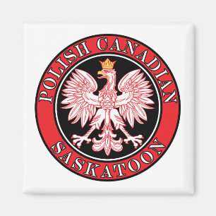Saskatoon Polnischer Adler Magnet