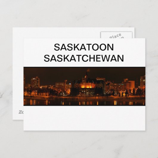 Saskatoon Saskatchewan Postcard Postkarte (Vorne/Hinten)
