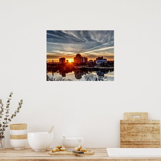 Saskatoon Sunset Poster (Küche)