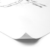 Saskia Asleep in Bed, Rembrandt Remake-jlp Poster (Ecke)