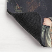 Saskia van Uylenburgh as Flora, Rembrandt, 1634 Mousepad (Ecke)