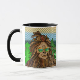 Sasqautch Peace Sign | Zertifizierter Squatcher Tasse