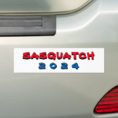 Sasquatch 2024 Autoaufkleber (Auf Auto)