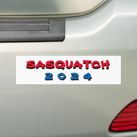 Sasquatch 2024 Autoaufkleber (Auf Auto)