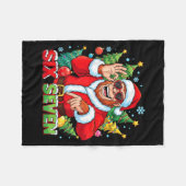 Sasquatch 67 Bigfoot Six Seven Meme Weihnachtskost Fleecedecke (Vorderseite (Horizontal))