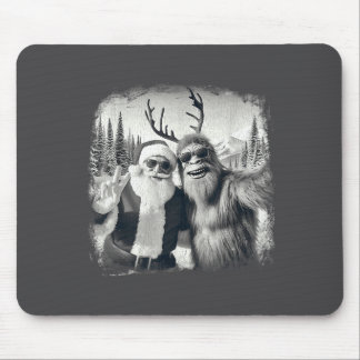 Sasquatch 67 Weihnachtsbaum Lustiger Weihnachtsman Mousepad
