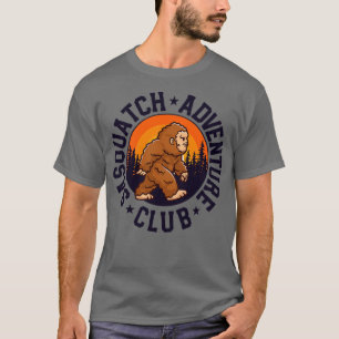 Sasquatch Adventure Team Retro Vintag Bigfoot Kaw T-Shirt