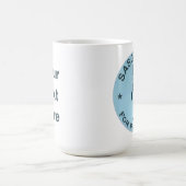 Sasquatch als Präsident Kaffeetasse (Mittel)