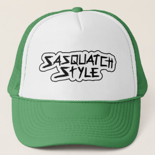 Sasquatch Art-Fernlastfahrer-Hut Truckerkappe