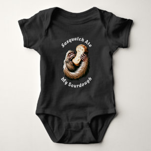 Sasquatch Ate My Sourdough Baby Strampler