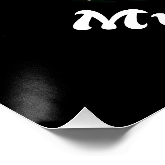 Sasquatch Ate My Sourdough Poster (Ecke)