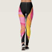 Sasquatch auf Rosa Leggings (Rückseite)
