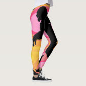 Sasquatch auf Rosa Leggings (Rechts)