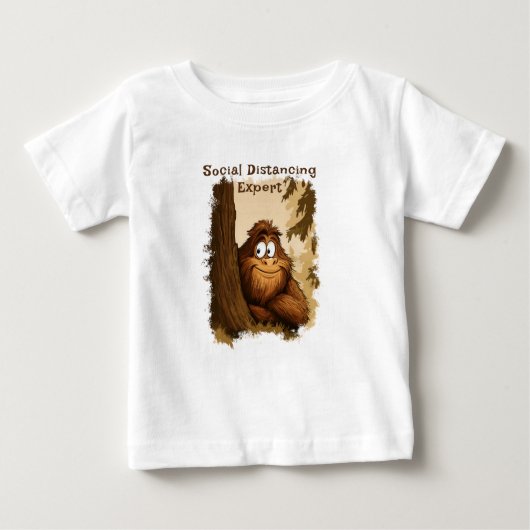 Sasquatch Baby T-shirt (Vorderseite)