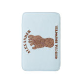 Sasquatch Bahn-Bigfoot-Spaß Badematte (Vorderseite Vertikal)