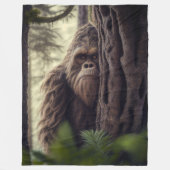 Sasquatch/Big Foot Fleecedecke (Vorderseite)