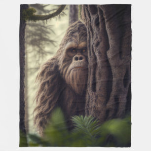 Sasquatch/Big Foot Fleecedecke