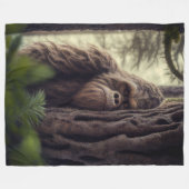 Sasquatch/Big Foot Fleecedecke (Vorderseite (Horizontal))
