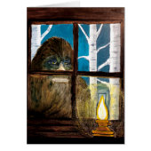 Sasquatch Bigfoot Art - "People Watcher" (Vorne)