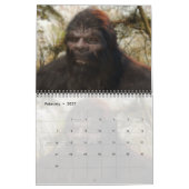 SASQUATCH BIGFOOT CALENDAR KALENDER (Feb 2027)