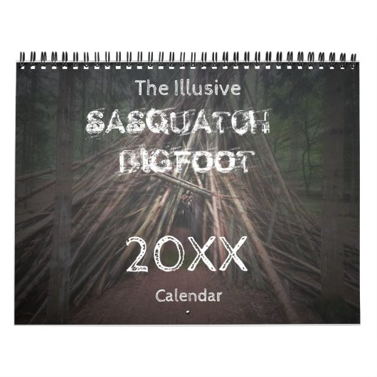 SASQUATCH BIGFOOT CALENDAR KALENDER (Titelbild)