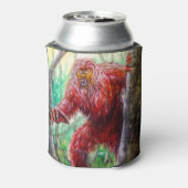 Sasquatch Bigfoot Can Cooler Coozie Dosenkühler (Kanne Rückseite)